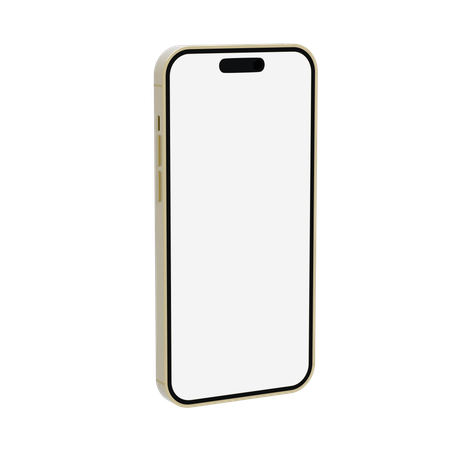 IPhone Jaune  3D Icon