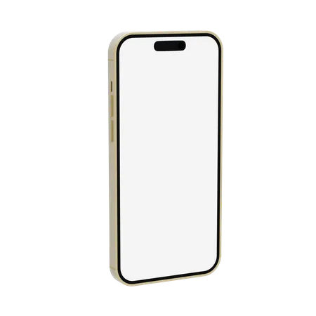 IPhone Jaune  3D Icon