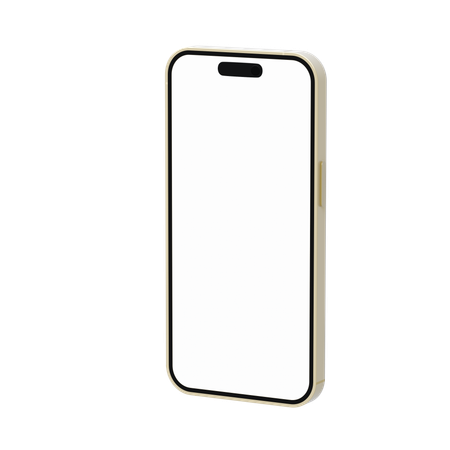 IPhone Jaune  3D Icon