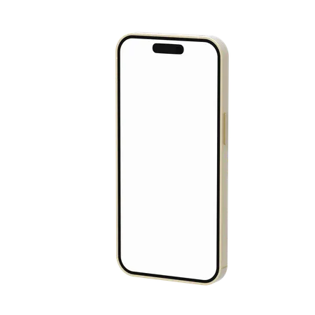 IPhone Jaune  3D Icon