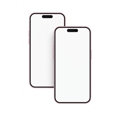 Iphone Pink  3D Icon