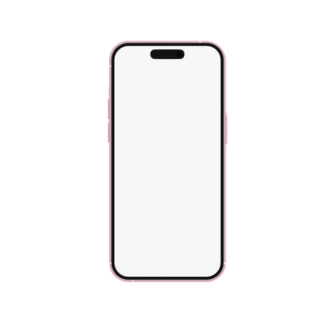 Iphone Pink  3D Icon