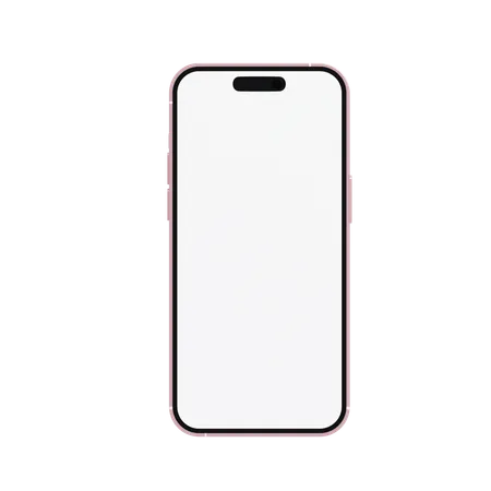 Iphone Pink  3D Icon