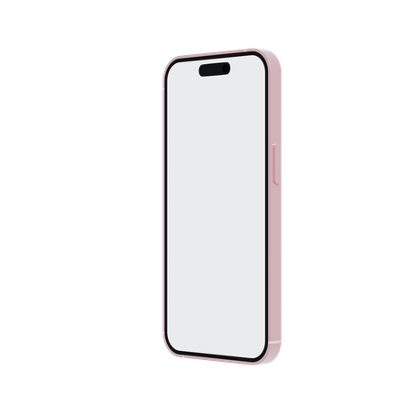 Iphone Pink  3D Icon