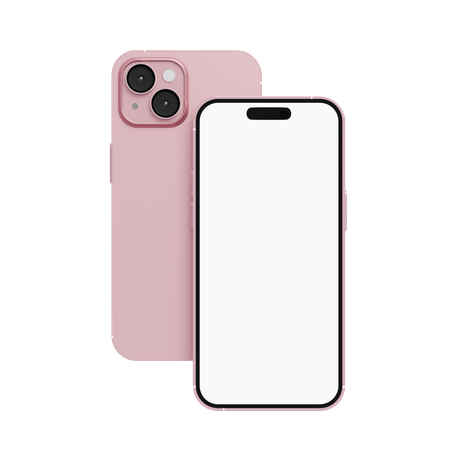 Iphone Pink  3D Icon