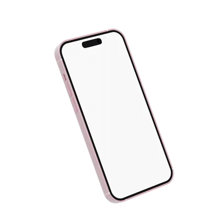 Iphone Pink  3D Icon