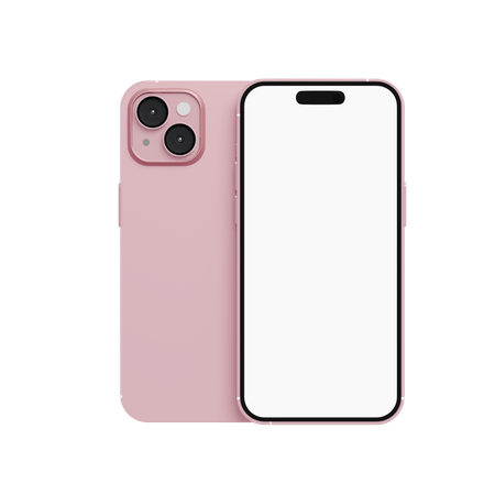 Iphone Pink  3D Icon