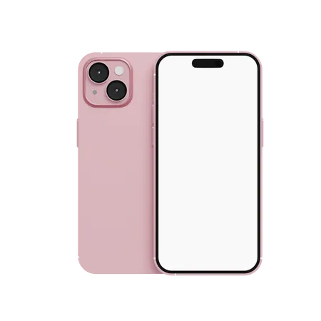 Iphone Pink  3D Icon