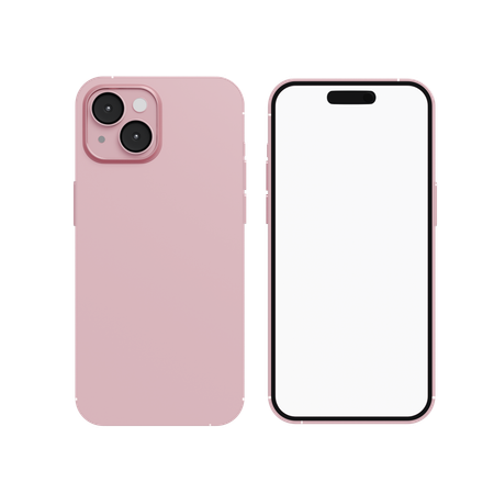 Iphone Pink  3D Icon