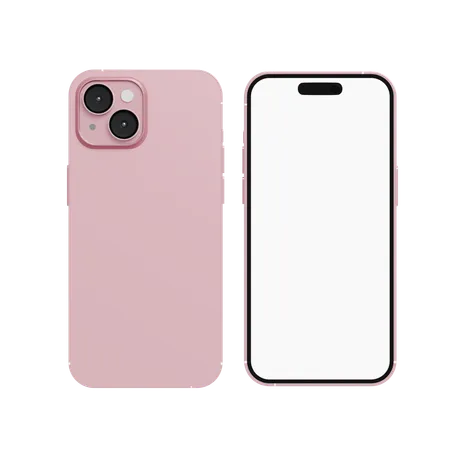 Iphone Pink  3D Icon