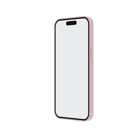 Iphone Rose  3D Icon