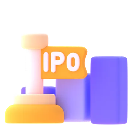 IPO  3D Icon