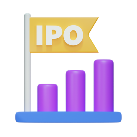 IPO  3D Icon