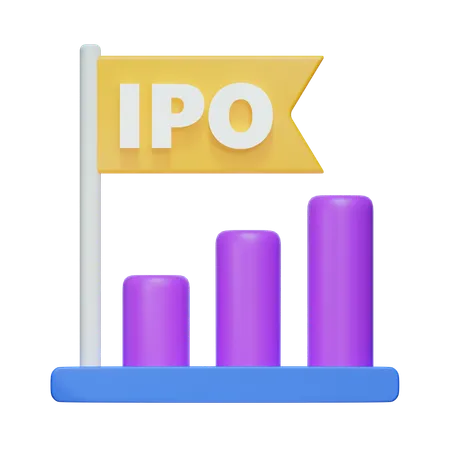 IPO  3D Icon