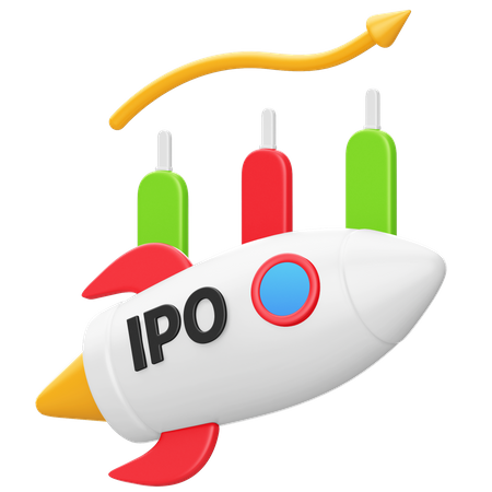 IPO  3D Icon