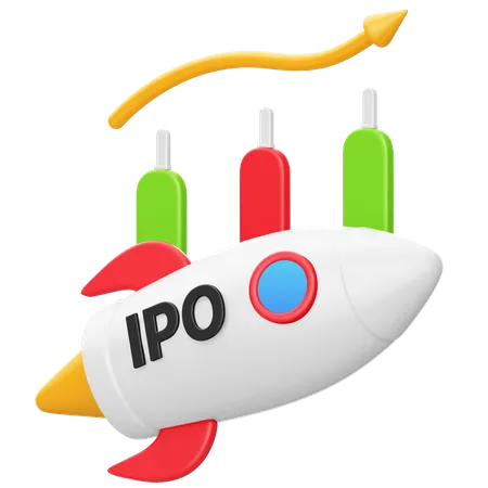 IPO  3D Icon