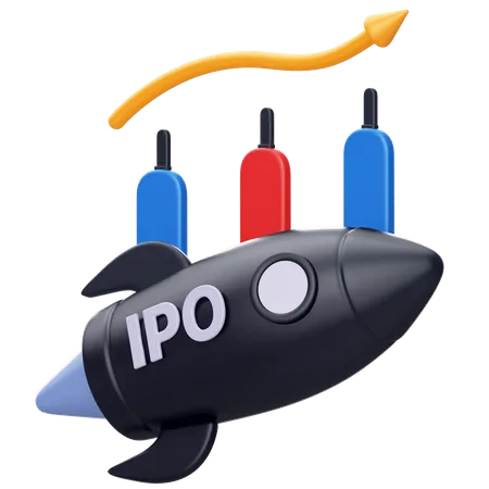 IPO  3D Icon