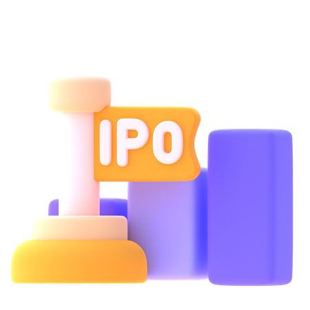 IPO  3D Icon