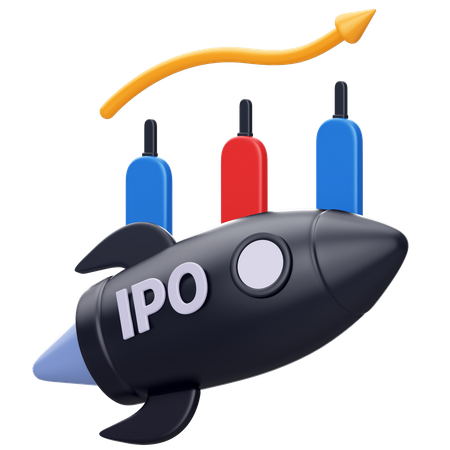 IPO  3D Icon