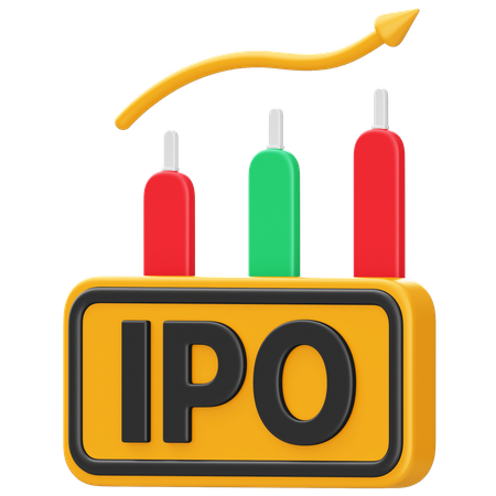 IPO  3D Illustration