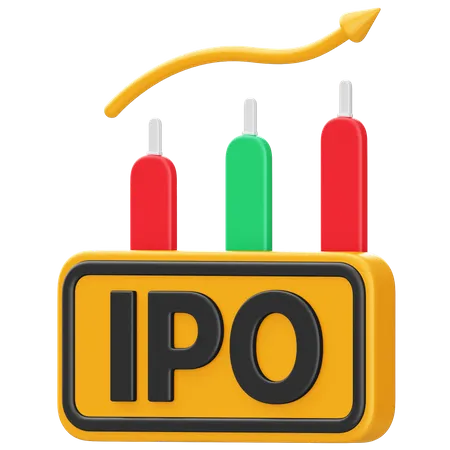 IPO  3D Illustration