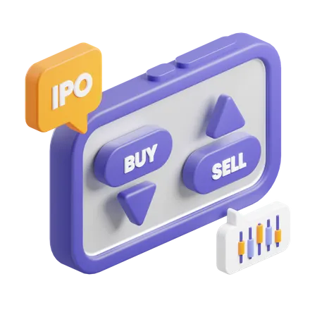 IPO-Markt  3D Icon