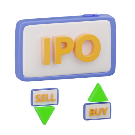 IPO-Markt  3D Icon