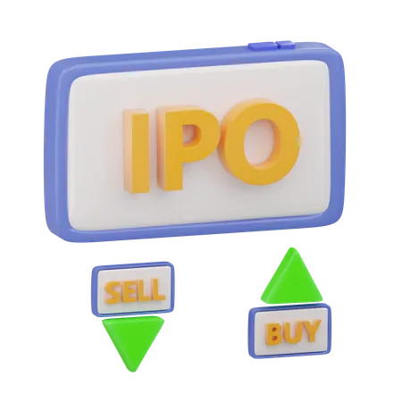 IPO-Markt  3D Icon