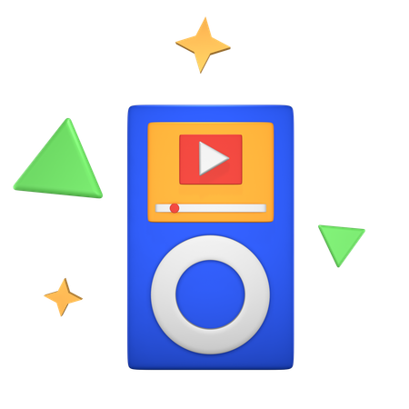 아이팟  3D Icon