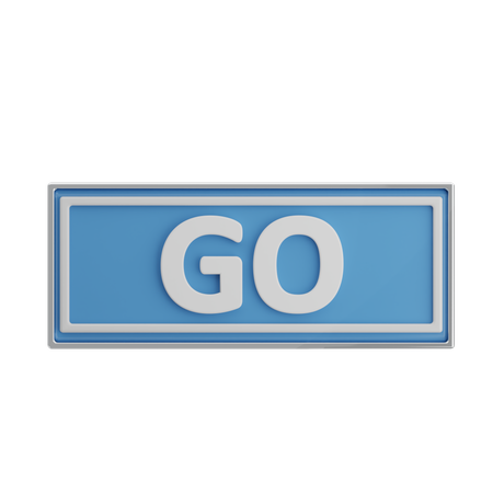 Ir  3D Icon
