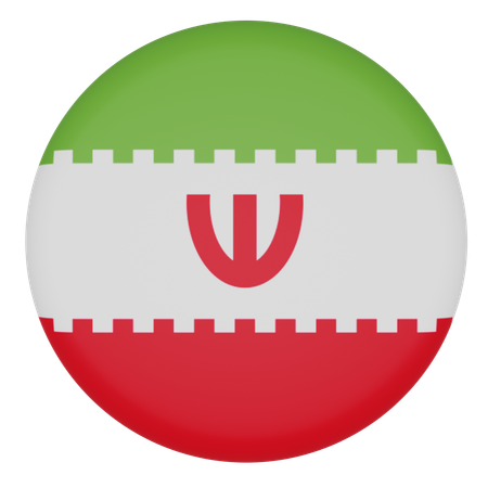 イラン  3D Icon