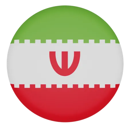 イラン  3D Icon