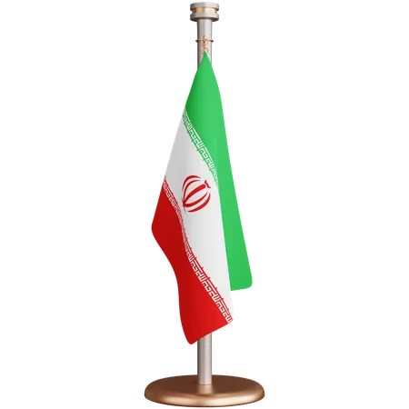 Iran Flag  3D Icon