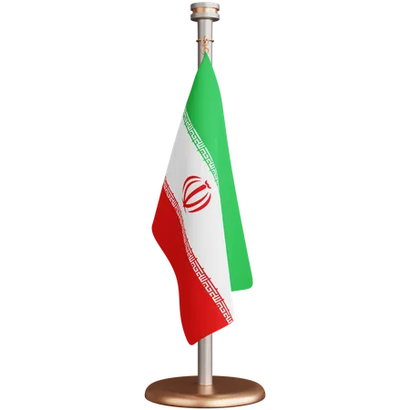 Iran Flag 3D Icon