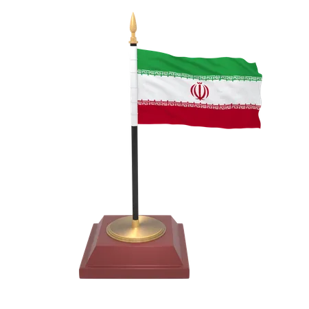 Iran flag  3D Icon