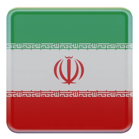 Iran-Flagge  3D Flag