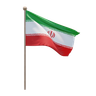 iran flag 3ds