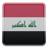 iraq flag 3d logo