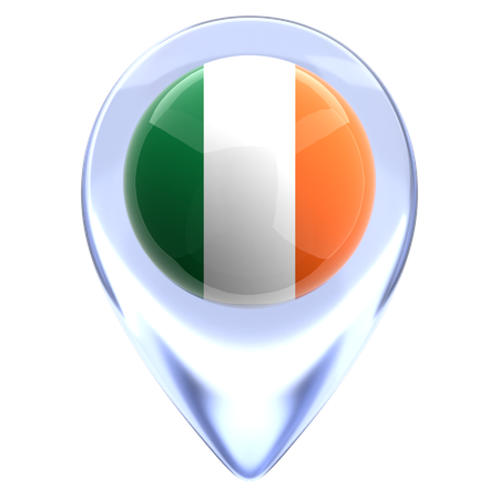 アイルランド  3D Icon