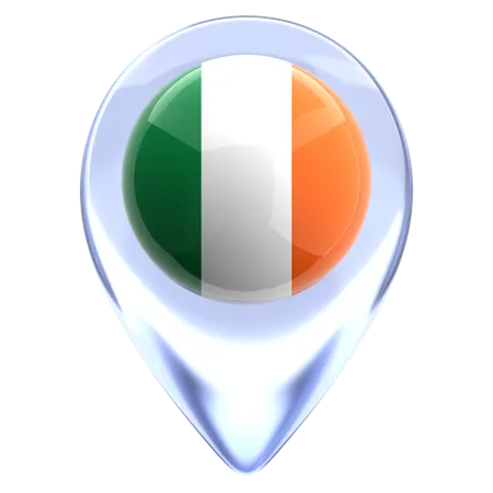 アイルランド  3D Icon