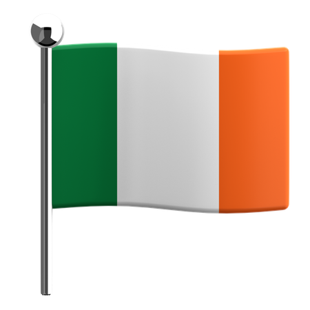 アイルランド  3D Icon