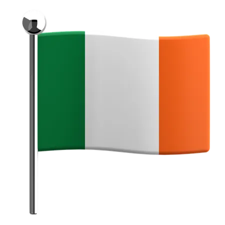 アイルランド  3D Icon