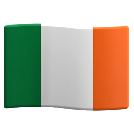 アイルランド  3D Icon