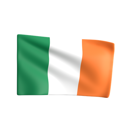 アイルランド  3D Icon