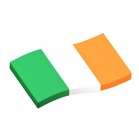 アイルランド  3D Icon