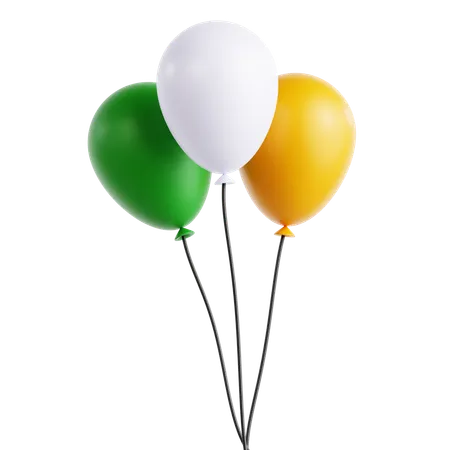 Ireland Balloon  3D Icon
