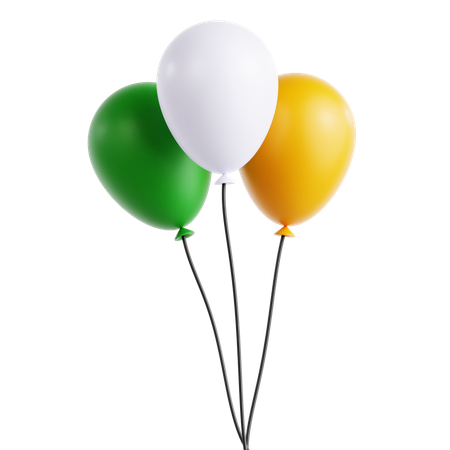 Ireland Balloon  3D Icon