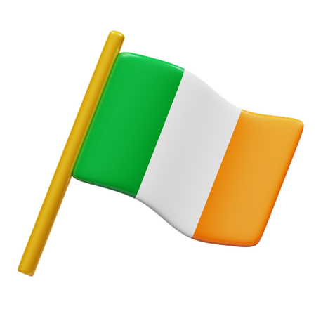 Ireland Flag  3D Icon