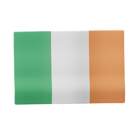 Ireland Flag  3D Icon
