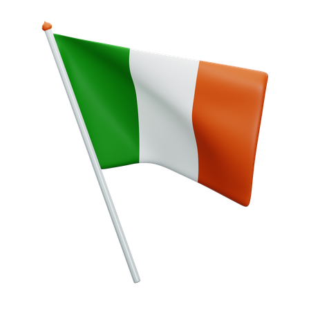 Ireland Flag  3D Icon
